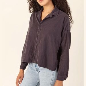 CP Shades Ramona Shirt in Soft Baby Corduroy NWT